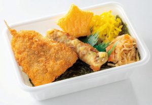 のりアジフライ弁当｜400円