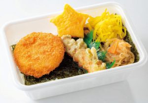 のりカニクリームコロッケ弁当｜400円