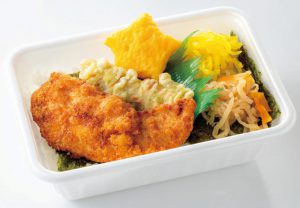 のりササミフライ弁当｜400円