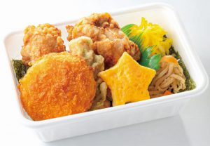 のり唐カニクリームコロッケ弁当｜500円